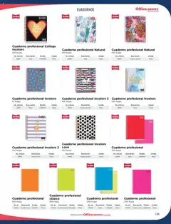 Vista previa de Office Depot catálogo 2025, nuevo folleto de la tienda, válido en México a partir del 09.01.2025 | Página: 141 | Productos: Cuadro, Cuaderno