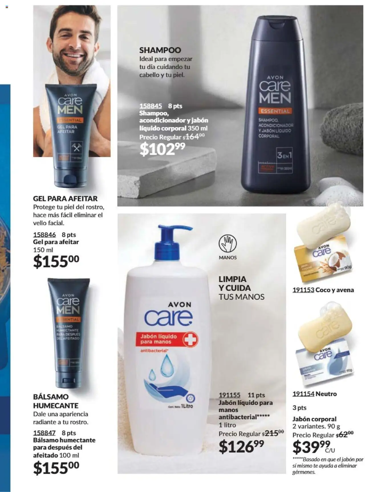 Nuevas ofertas de AVON válidas en toda la República Mexicana desde el 09.10.2025. ¡Encuentra las mejores ofertas en AVON - Campaña 16 2025! | Página: 157 | Productos: Avena, Bálsamo, Acondicionador, Jabón