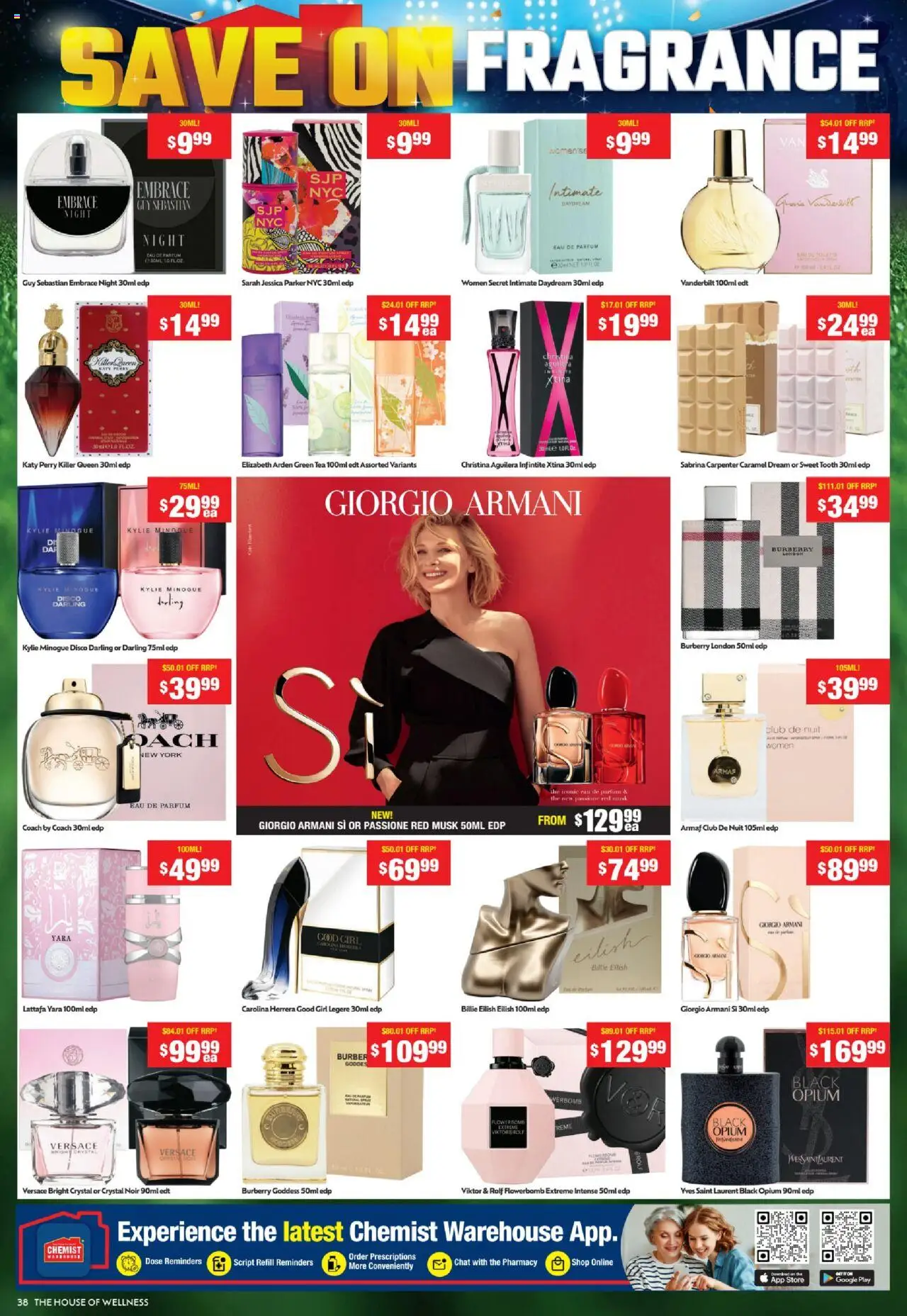 Chemist Warehouse catalogue - valid from 08.09.2025 | Page: 38 | Products: Fragrance, Eau de toilette, Tea