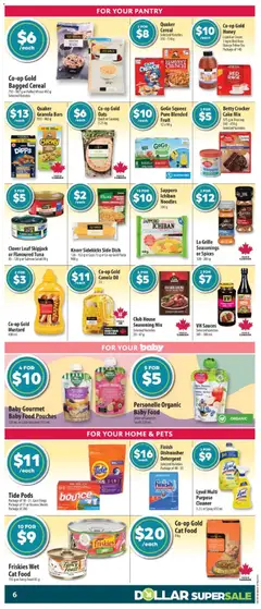 Preview of Co-op Gold Canola Oil, 3 L from shop Co-op Food valid from 16.04.2026 | Page: 12