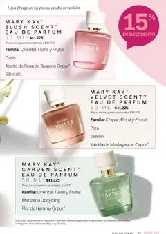Vista previa Mary Kay - Catálogo Look Primavera 2025 válido desde el 01.10.2025 | Página: 67 | Productos: Pera, Fragancia, Aceite, Manzana