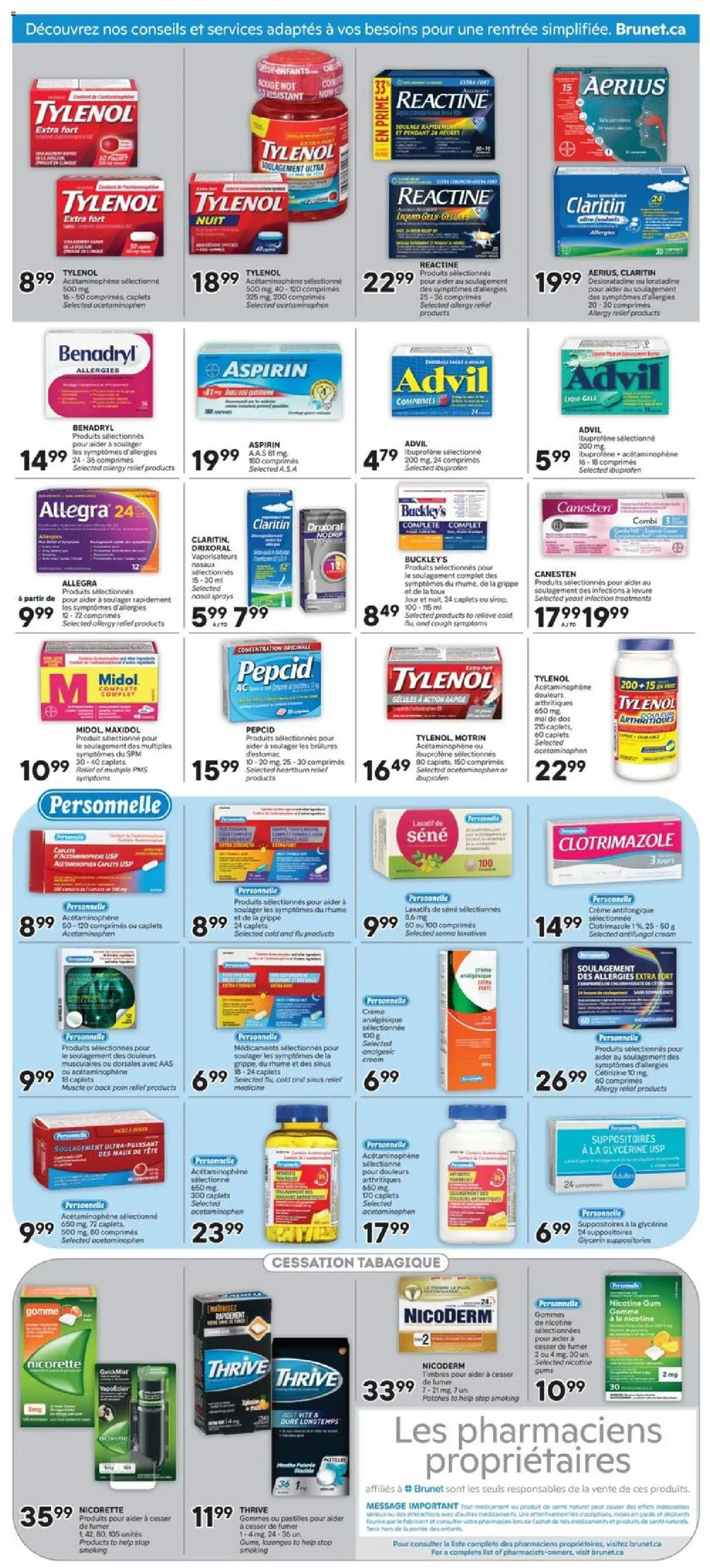 Brunet flyer valid from 11.09.2025 | Page: 3 | Products: Cream, Hat