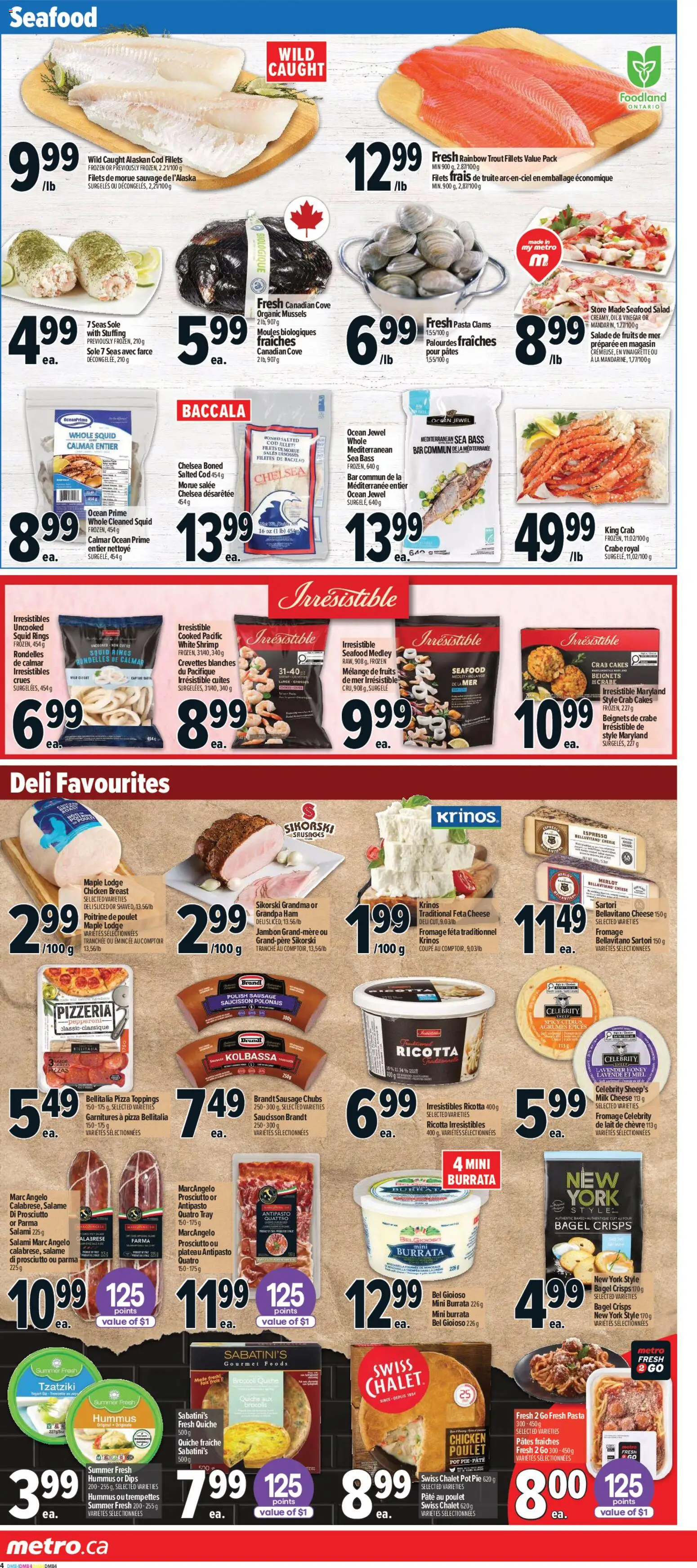 Metro flyer valid from 26.03.2026 | Page: 11 | Products: Milk, Salami, Pizza, Chicken