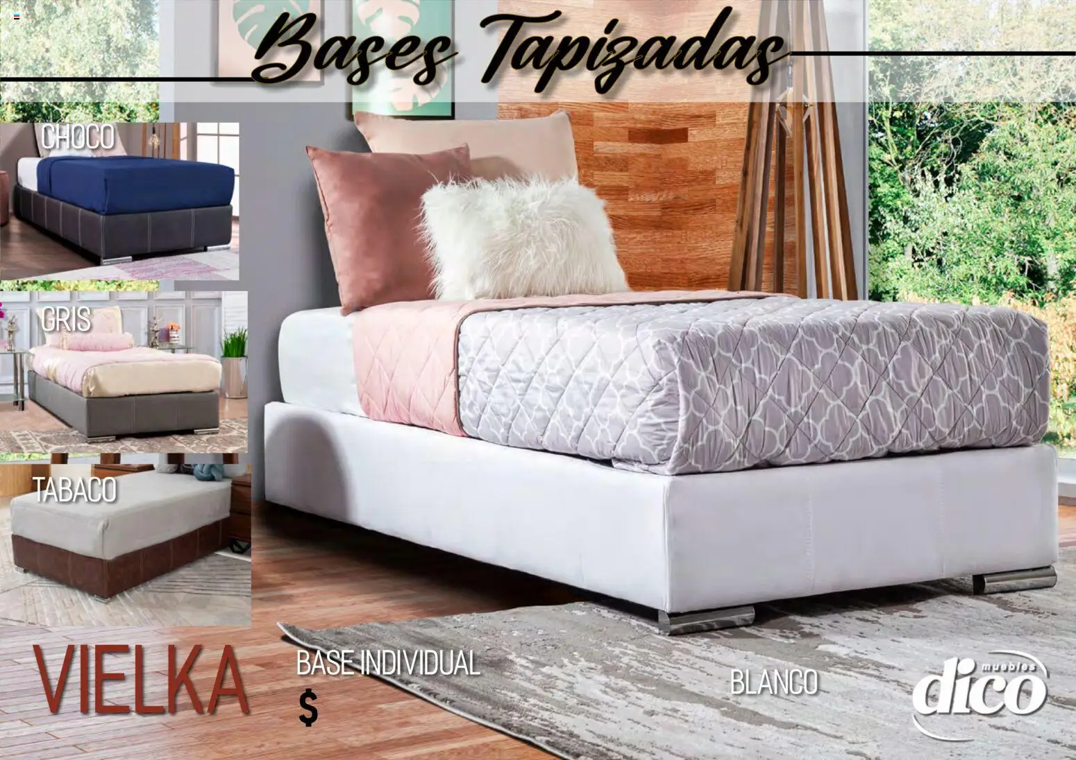 Nuevas ofertas de Muebles Dico válidas en toda la República Mexicana desde el 01.04.2026. ¡Encuentra las mejores ofertas en Muebles Dico catálogo Camas tapizadas ! | Página: 12