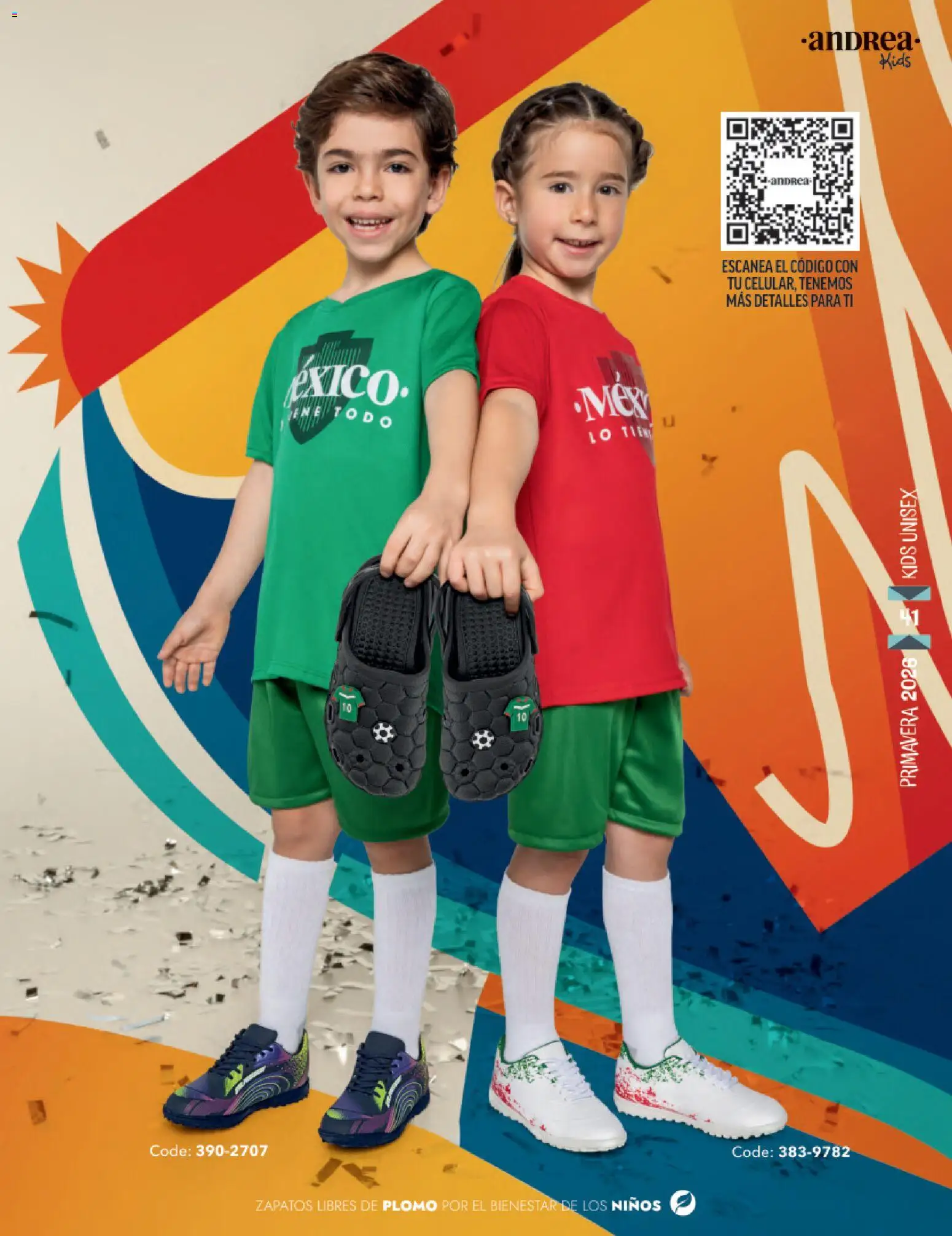 Nuevas ofertas de Andrea válidas en toda la República Mexicana desde el 25.01.2026. ¡Encuentra las mejores ofertas en Andrea catálogo Infantil! | Página: 41 | Productos: Zapatos