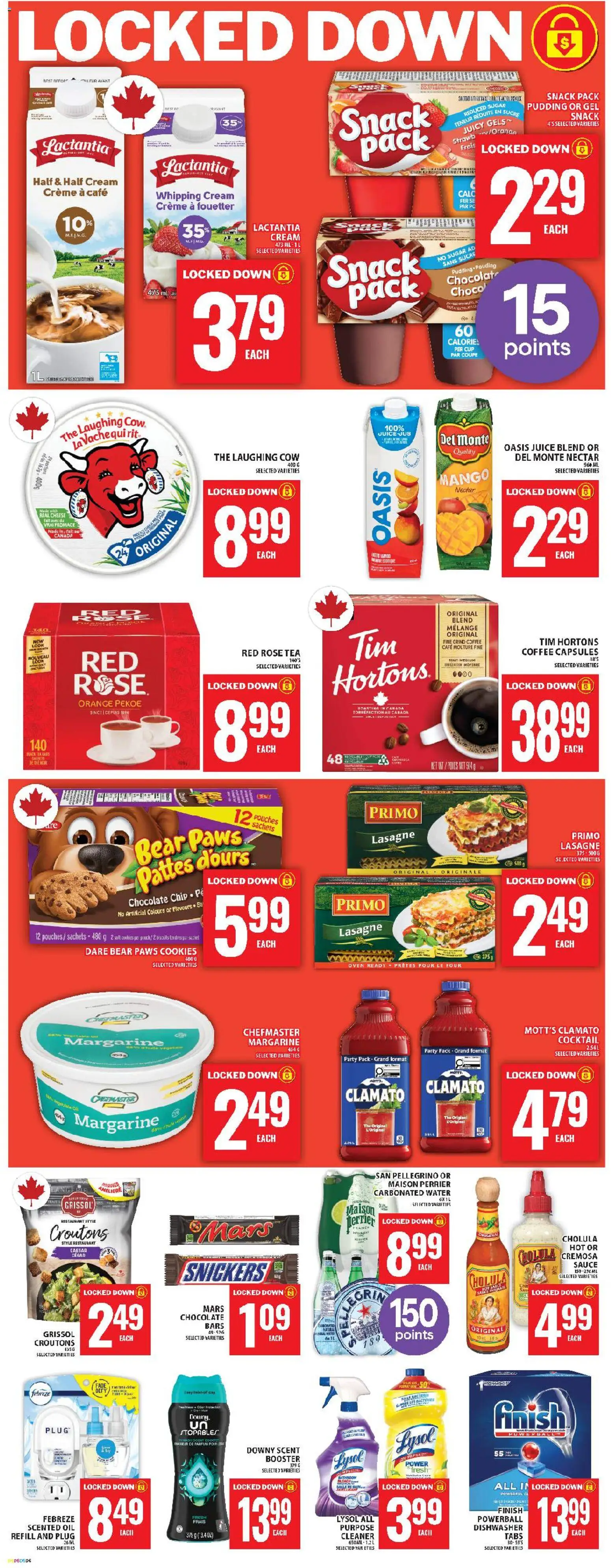 Food Basics flyer valid from 08.01.2026 | Page: 7 | Products: PC, Dishwasher, Oil, Juice