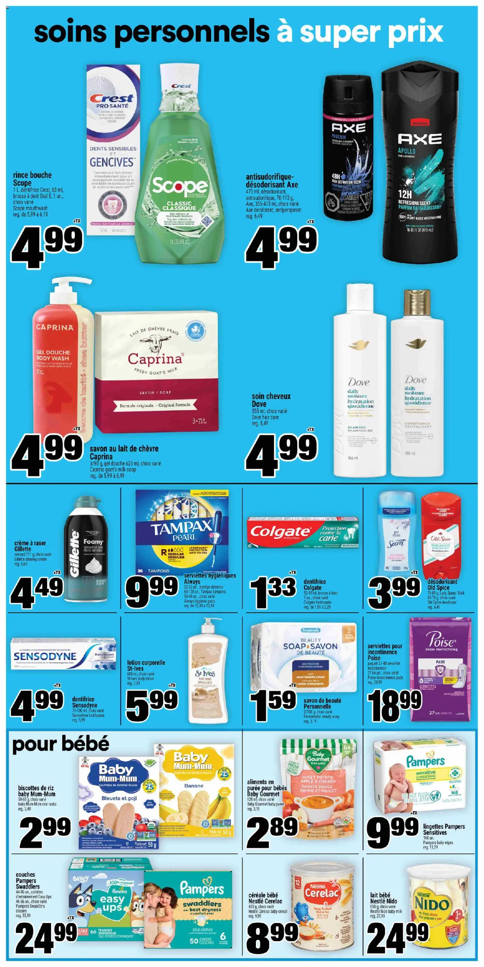 Super C flyer valid from 23.04.2026 | Page: 12 | Products: Deodorant, Antiperspirant, Underwear, Chicken