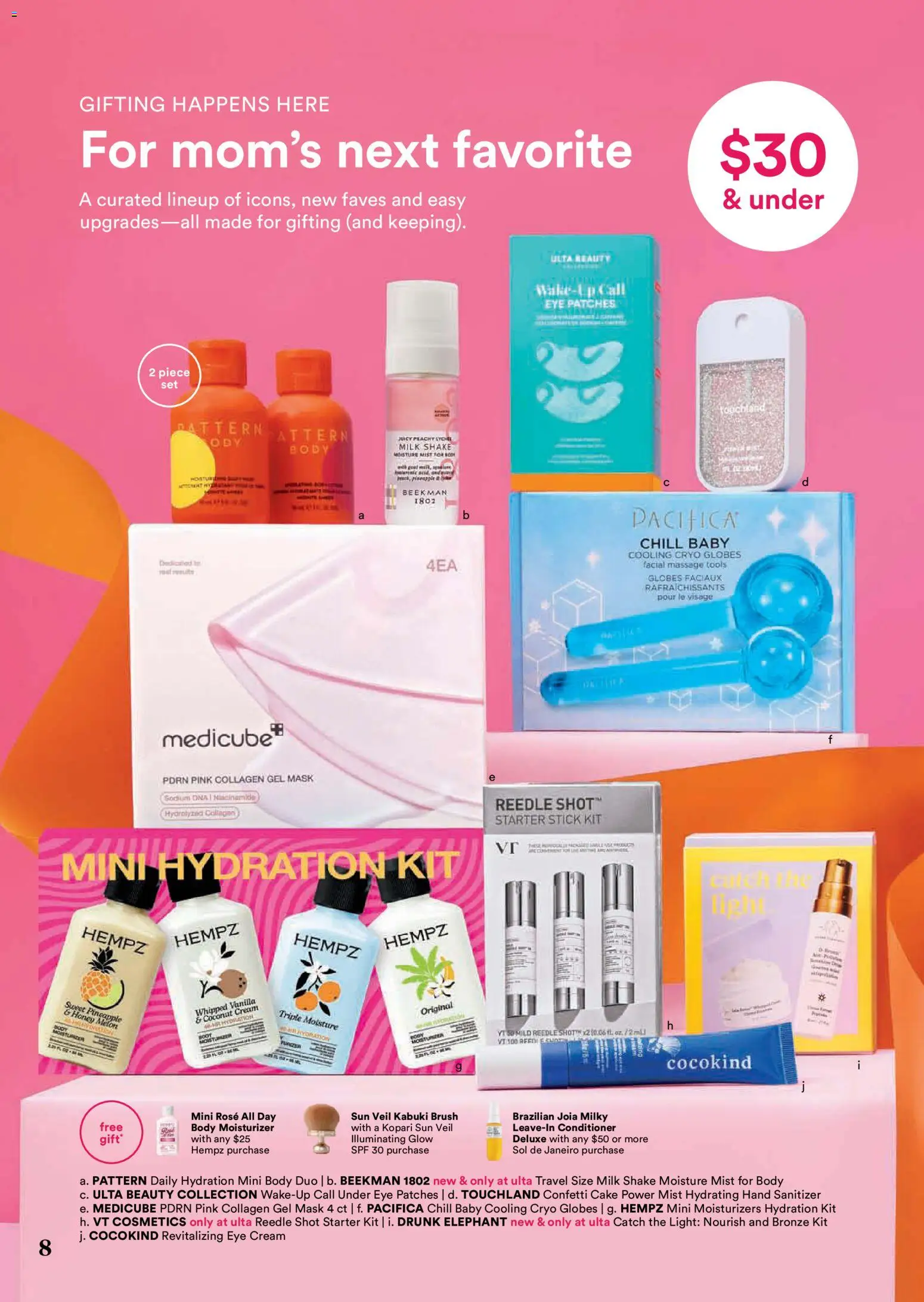 Ulta Beauty - 4.19.26 - 5.10.26 - valid from 19.04.2026 | Page: 8 | Products: Milk, Mask, Eye Cream, Cream