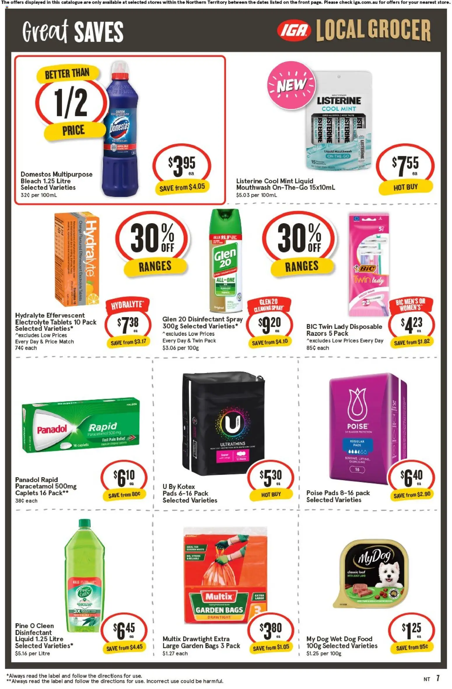 IGA catalogue - valid from 04.03.2026 | Page: 7 | Products: Chocolate, Beef, Chips, Tuna