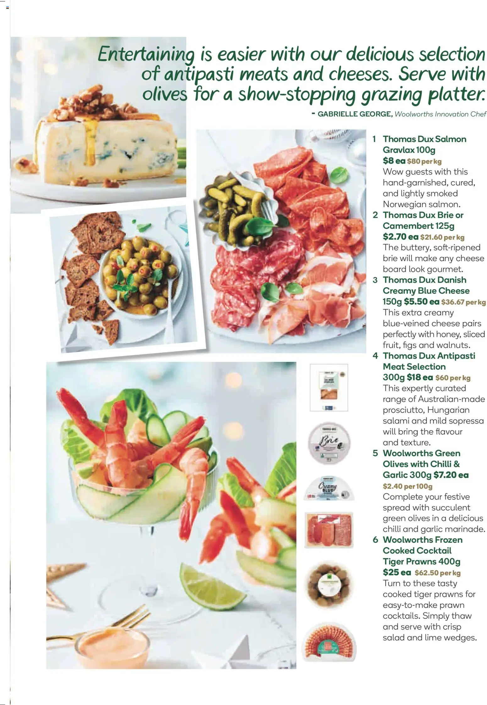 Woolworths catalogue - valid from 26.11.2025 | Page: 5 | Products: Figs, Olives, Salmon, Lime