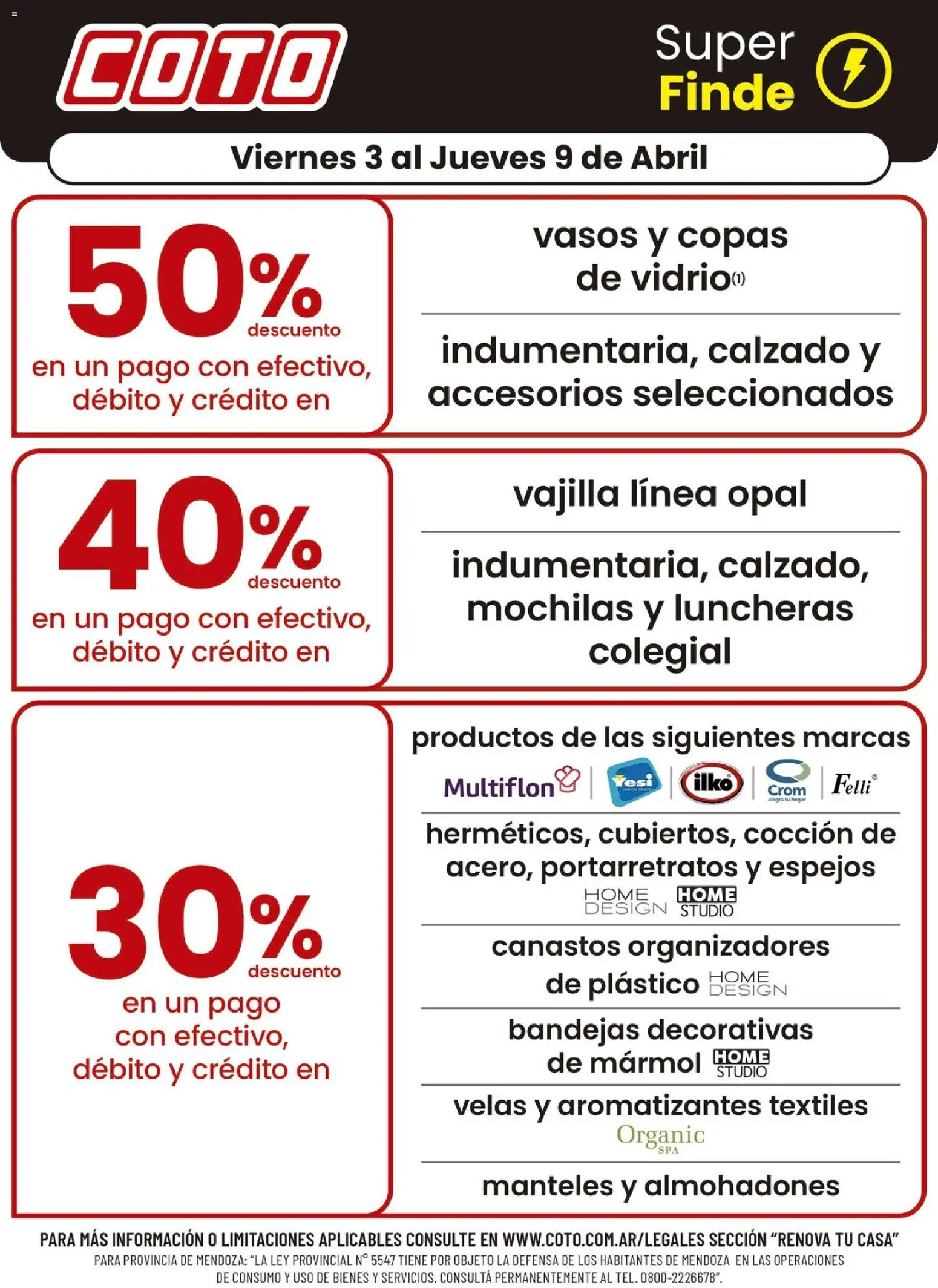 Coto - Renova │ válido desde el 03.04.2026 | Página: 1 | Productos: Vasos