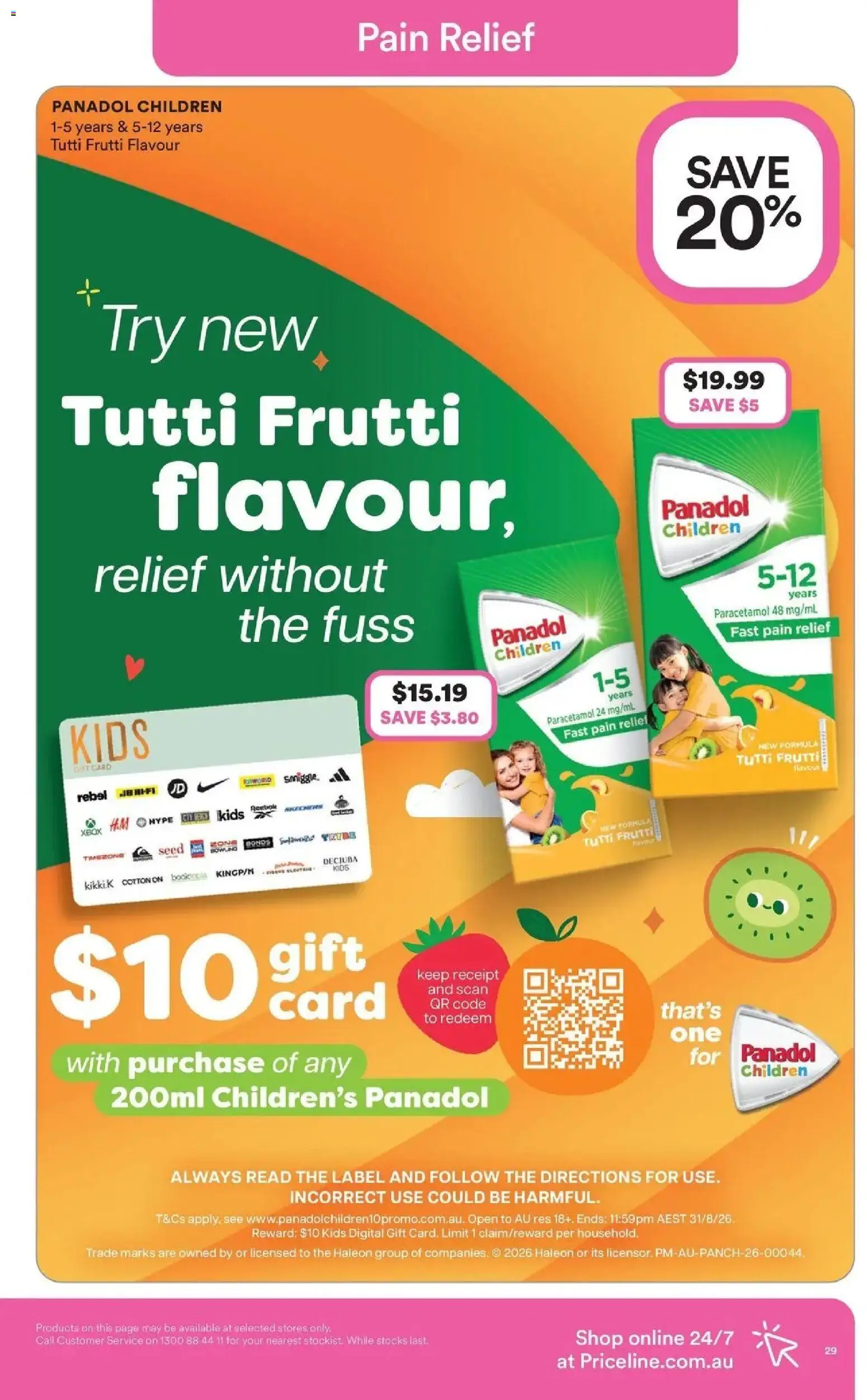 Priceline Pharmacy catalogue - valid from 23.04.2026 | Page: 29 | Products: Digital, Xbox, Pain relief