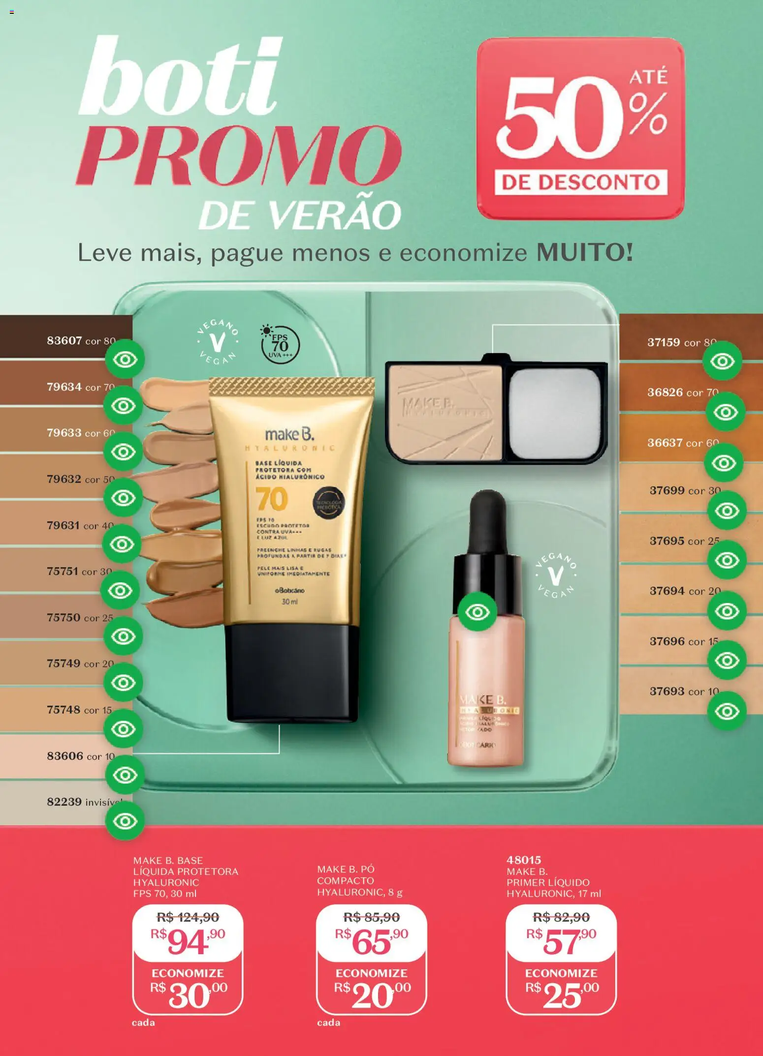 O Boticário Folheto - válido de 19.01.2026 | Página: 196 | Produtos: Pó, Base, Primer