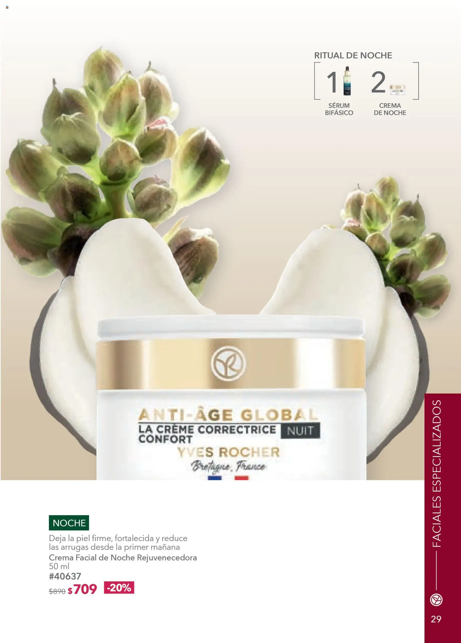 Nuevas ofertas de Yves Rocher válidas en toda la República Mexicana desde el 03.03.2026. ¡Encuentra las mejores ofertas en Yves Rocher campaña 4 2026! | Página: 29 | Productos: Serum, Crema