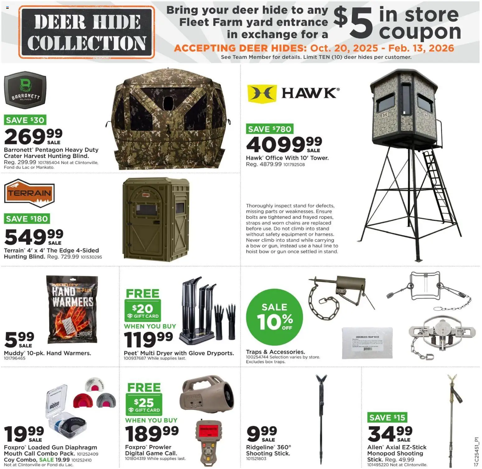 Mills Fleet Farm Black Friday - valid from 06.11.2025 | Page: 22 | Products: Box, Bolts, Bow, Game