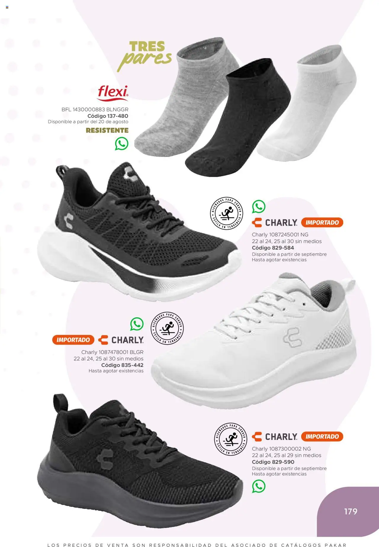 Nuevas ofertas de SC Pakar válidas en toda la República Mexicana desde el 24.07.2025. ¡Encuentra las mejores ofertas en SC Pakar - Catálogo Casual otoño / invierno! | Página: 179