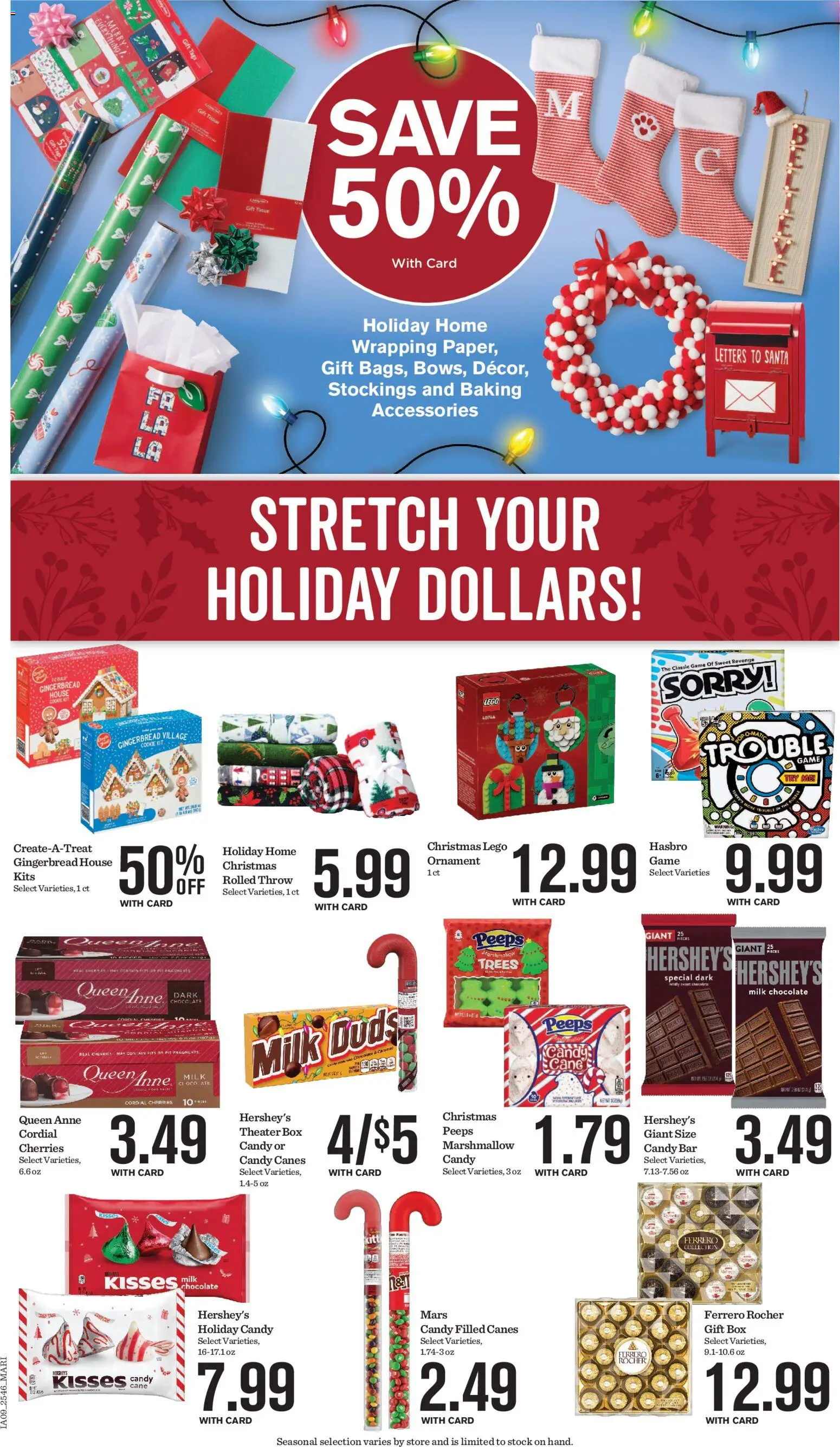 Mariano's Weekly Ad - valid from 17.12.2025 | Page: 9 | Products: Cherries, Box, Milk, Game