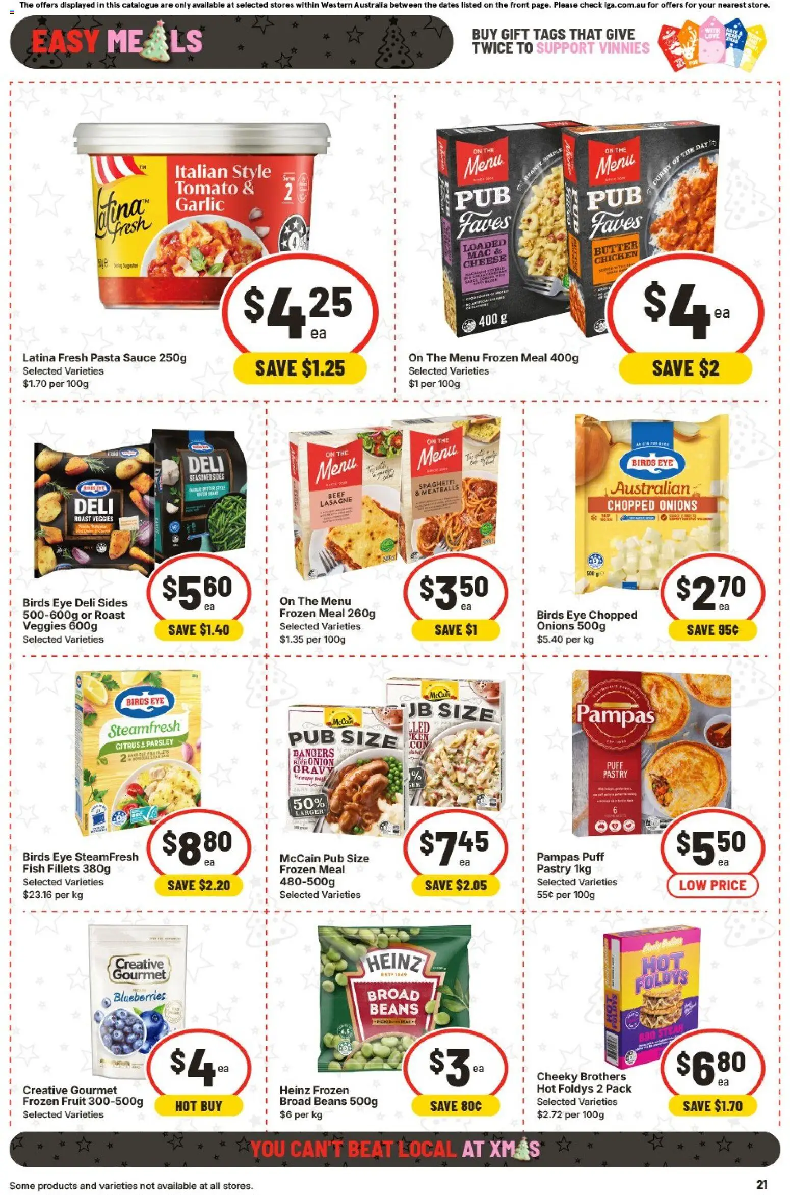 IGA catalogue - valid from 26.11.2025 | Page: 24 | Products: Butter, Cheese, Beef, Onions