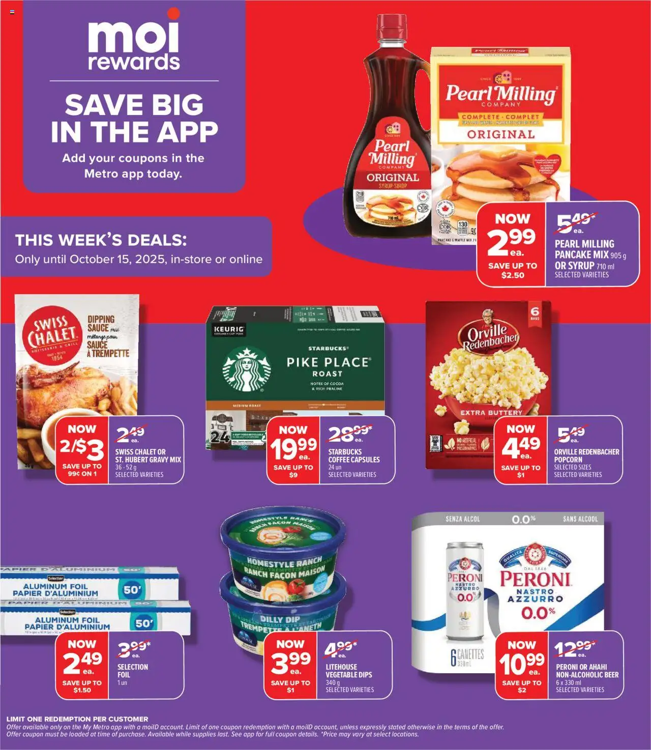 Metro flyer valid from 09.10.2025 | Page: 5 | Products: Grill, Coffee, Beer