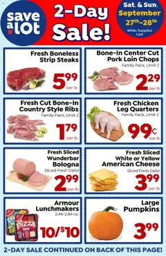 Preview of Save a Lot weekly ads valid from 22.09.2025