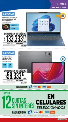 La Anonima - Insuperables │ válido desde el 11.09.2025 | Página: 35 | Productos: Tablet, Notebook