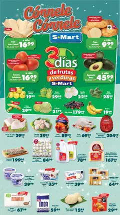 Vista previa de S-Mart folleto Nuevo Laredo, nuevo folleto de la tienda, válido en México a partir del 23.12.2025