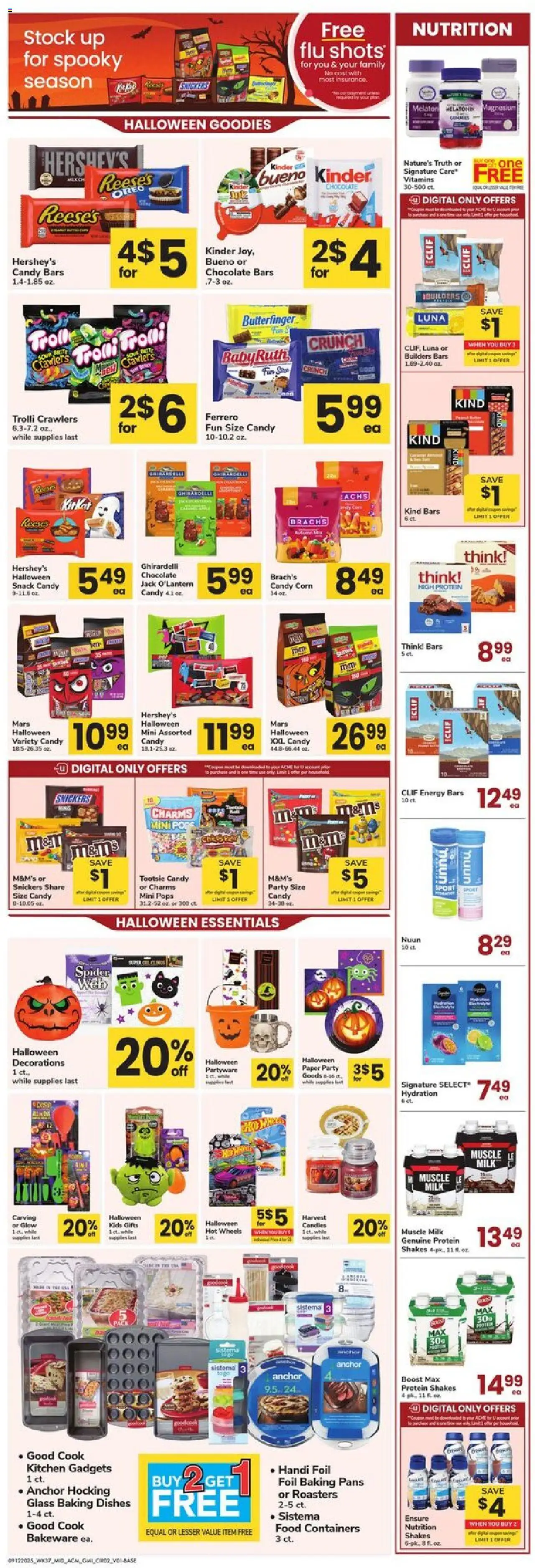 Acme Ad - valid from 12.09.2025 | Page: 2 | Products: Corn, Anchor, Milk, Chocolate