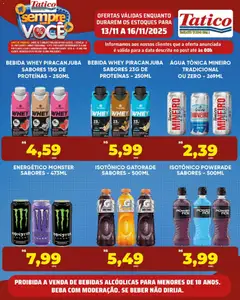 Tatico - Ofertas Fim de Semana - Pré-Visualização do folheto da loja Tatico, válido de 13.11.2025