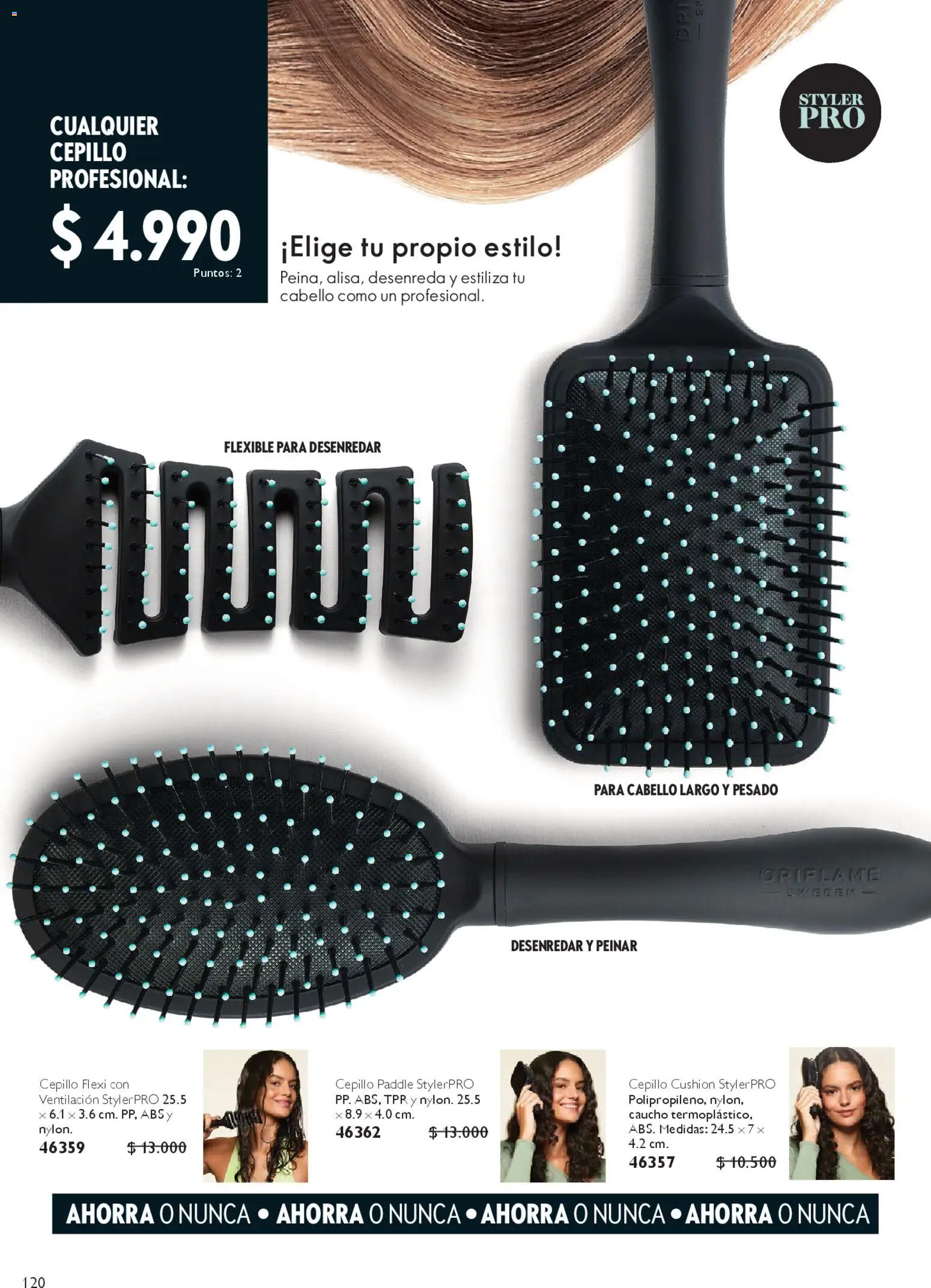 Oriflame ofertas  │ válido desde el 28.03.2026 | Página: 120 | Productos: Flexible, Cepillo