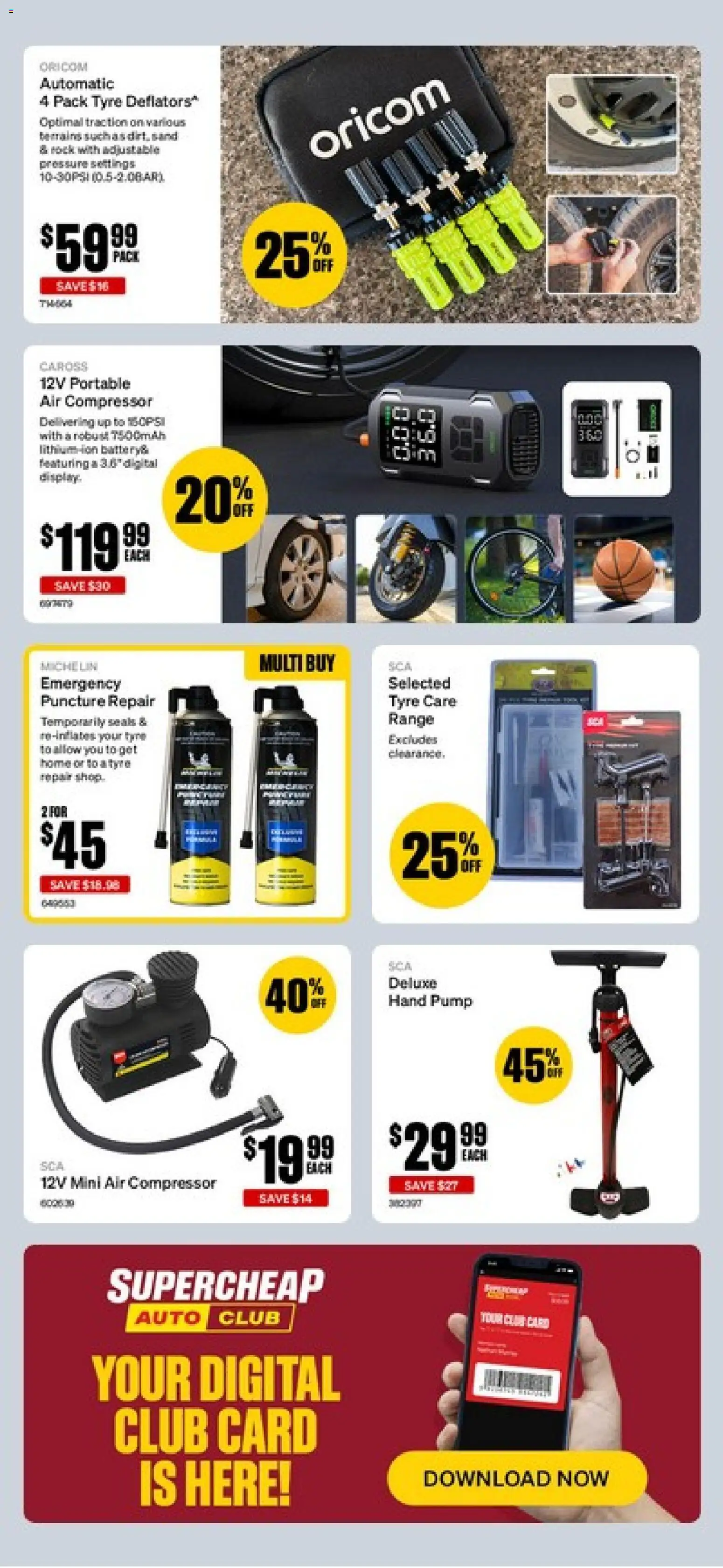 Supercheap Auto catalogue - valid from 19.03.2026 | Page: 10 | Products: Digital, Portable