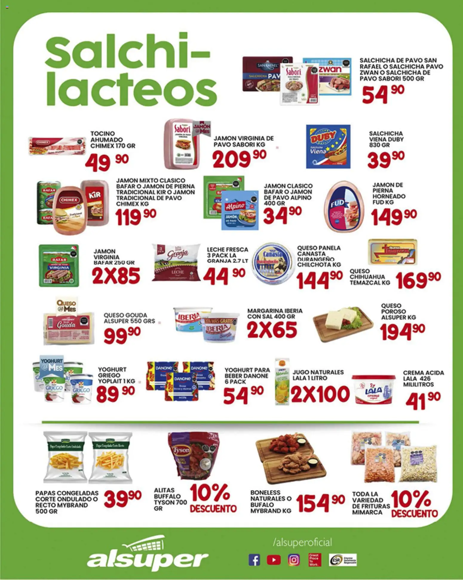 Nuevas ofertas de Alsuper válidas en toda la República Mexicana desde el 03.02.2026. ¡Encuentra las mejores ofertas en Alsuper folleto Durango! | Página: 3