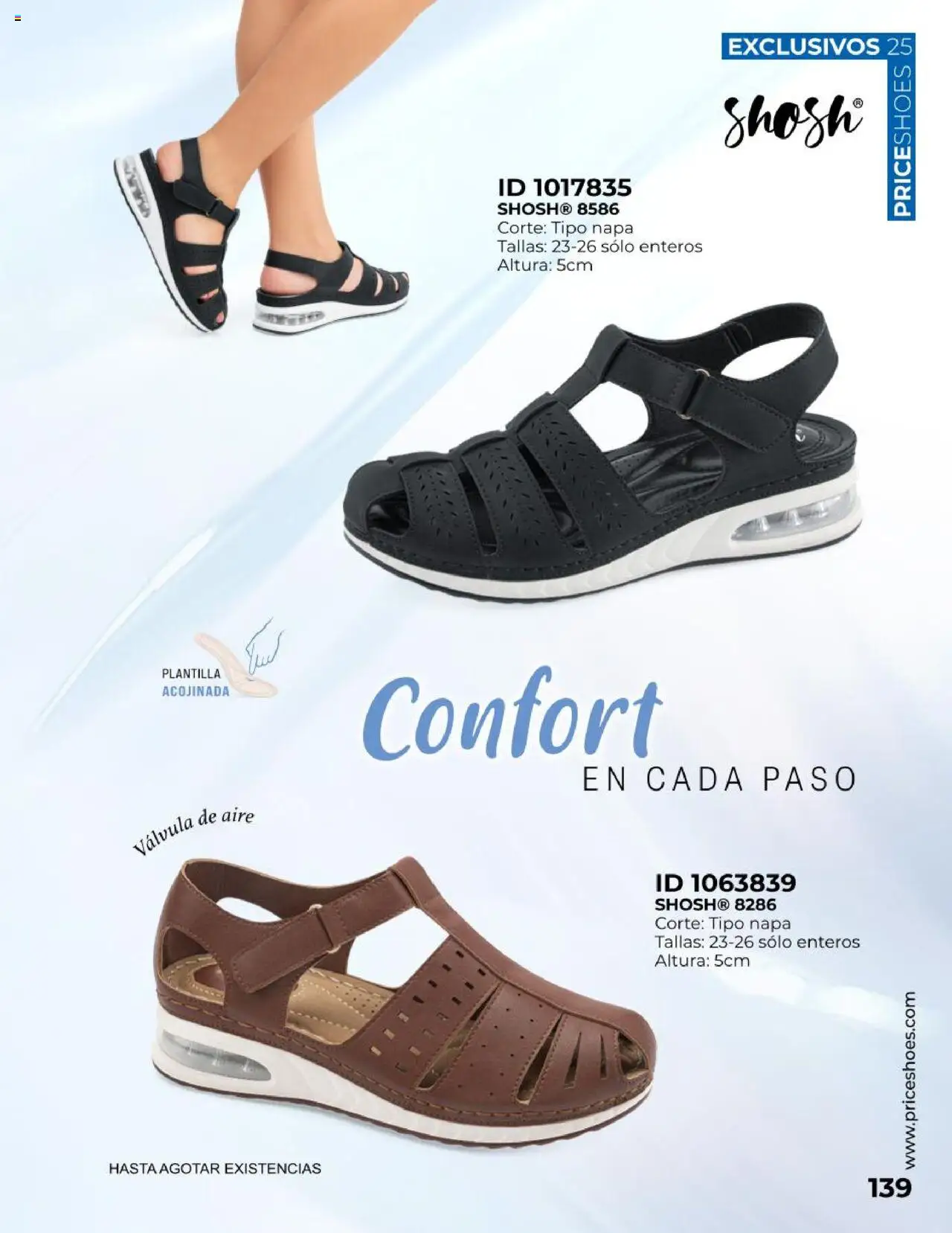 Nuevas ofertas de Price Shoes válidas en toda la República Mexicana desde el 19.10.2025. ¡Encuentra las mejores ofertas en Price Shoes catálogo Exclusivos 2025! | Página: 139