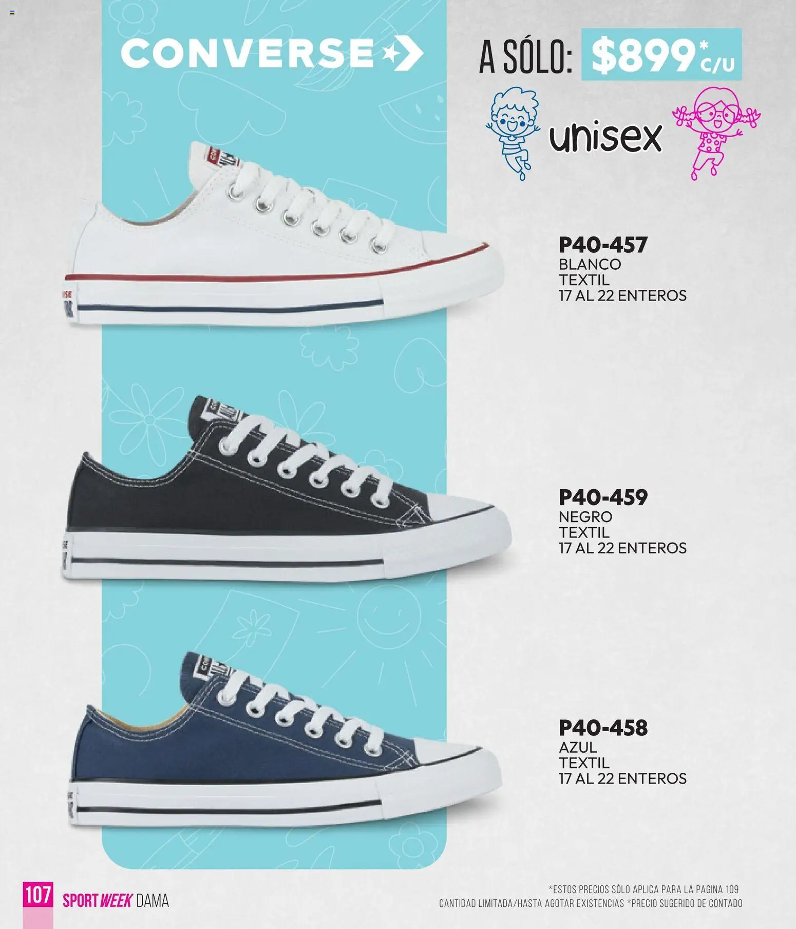 Nuevas ofertas de Cklass válidas en toda la República Mexicana desde el 28.04.2026. ¡Encuentra las mejores ofertas en Cklass catálogo Sportweek! | Página: 108