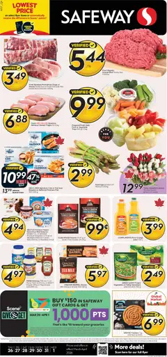 Preview of Safeway weekly flyer / circulaire from shop Safeway valid from 26.03.2026