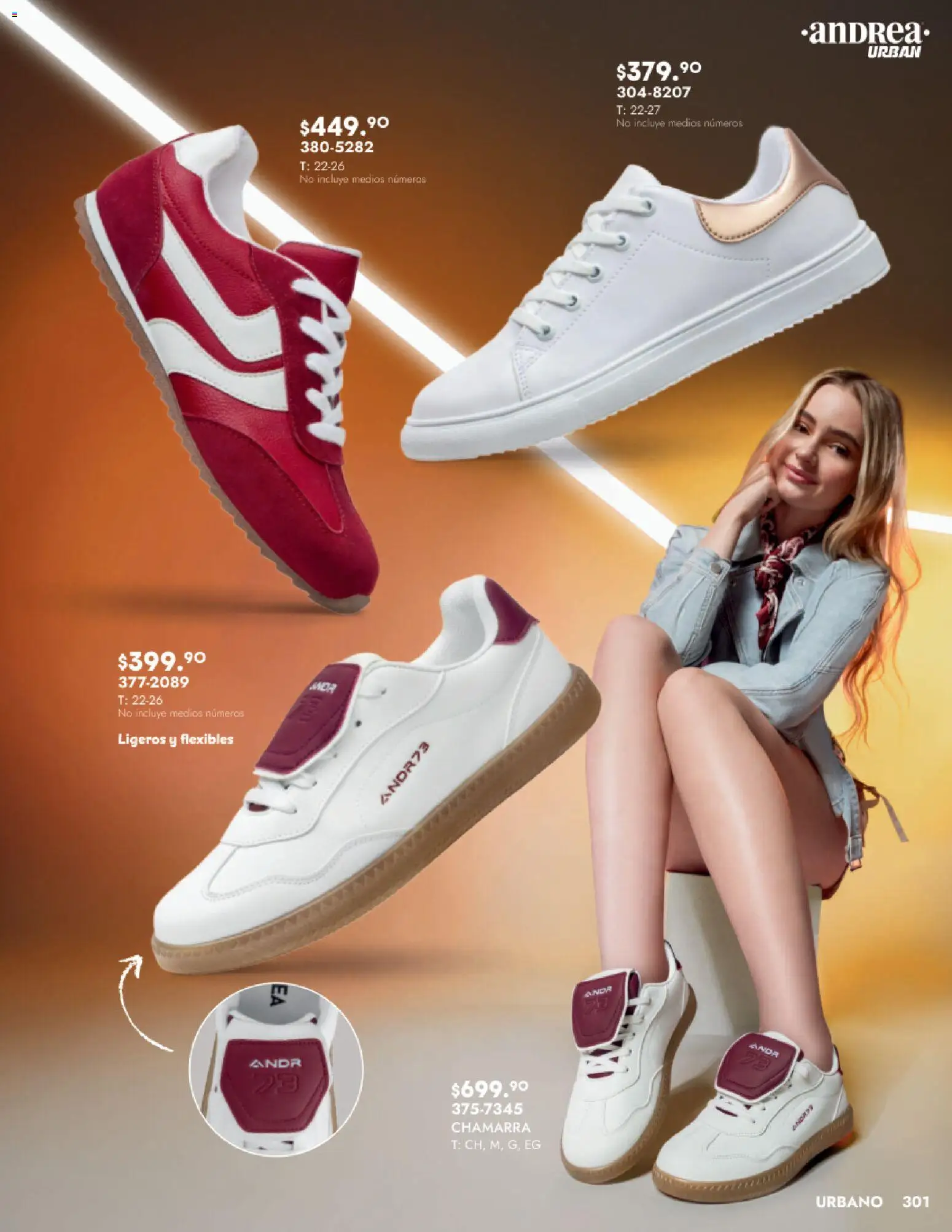 Nuevas ofertas de Andrea válidas en toda la República Mexicana desde el 24.08.2025. ¡Encuentra las mejores ofertas en Andrea - Catálogo Calzado Dama! | Página: 301