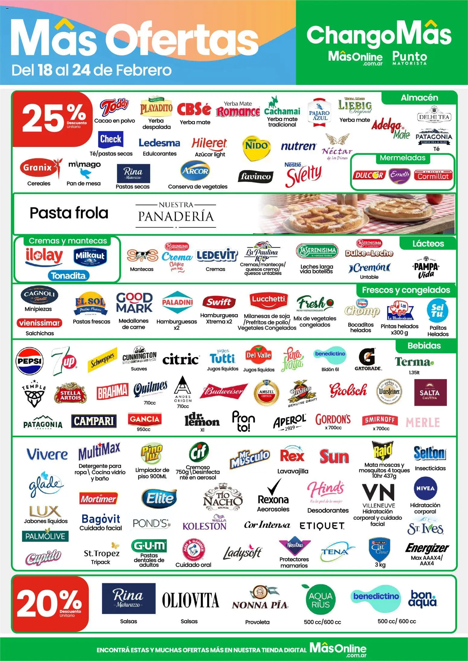 Punto Mayorista catálogo │ válido desde el 18.02.2026 | Página: 4 | Productos: Yerba, Pan, Cereales, Crema