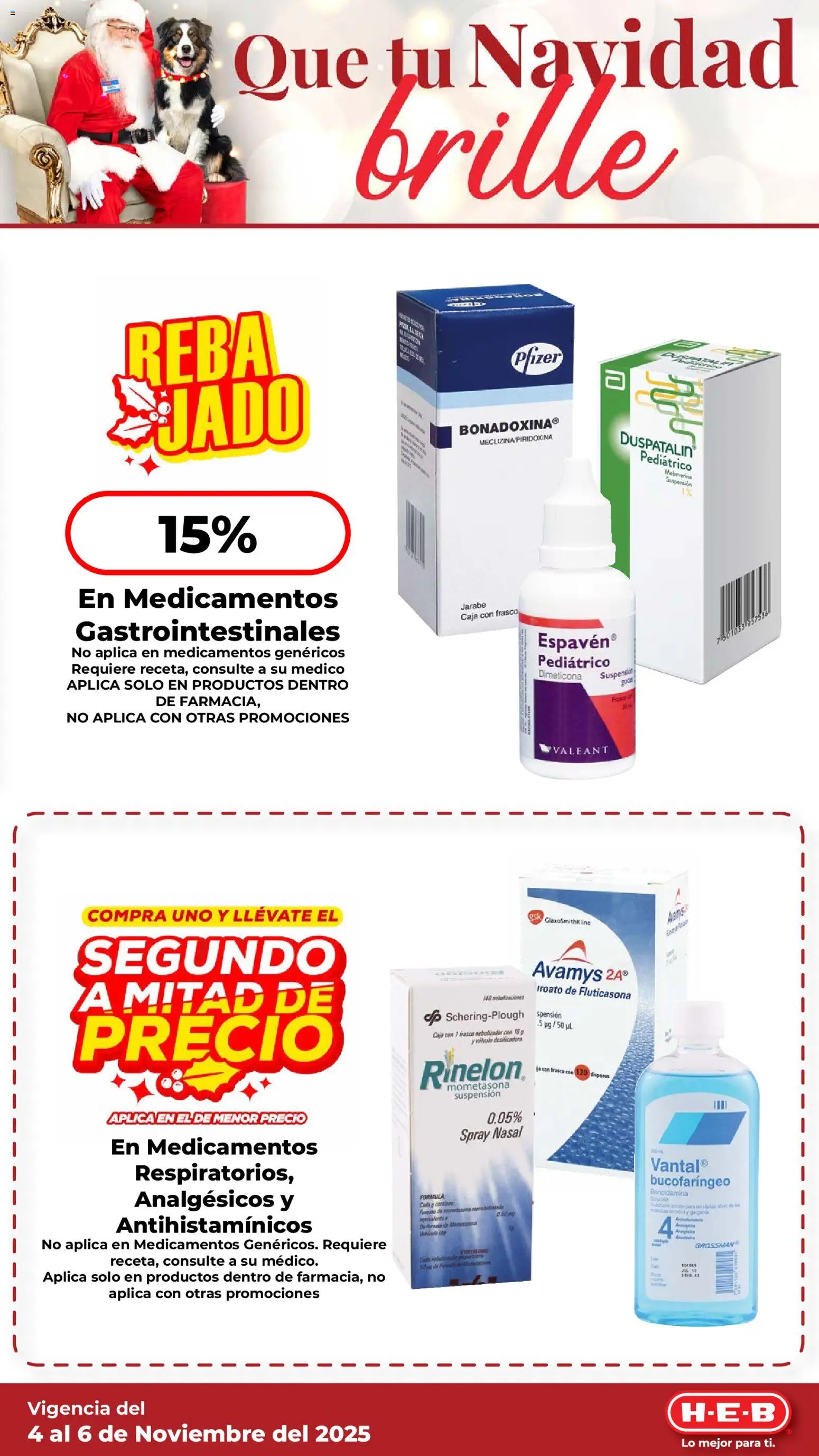 Nuevas ofertas de H-E-B válidas en toda la República Mexicana desde el 04.11.2025. ¡Encuentra las mejores ofertas en H-E-B folleto! | Página: 7 | Productos: Frasco, Caja