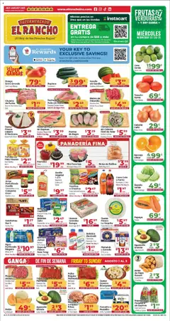 Preview of El Rancho weekly ads valid from 30.07.2025