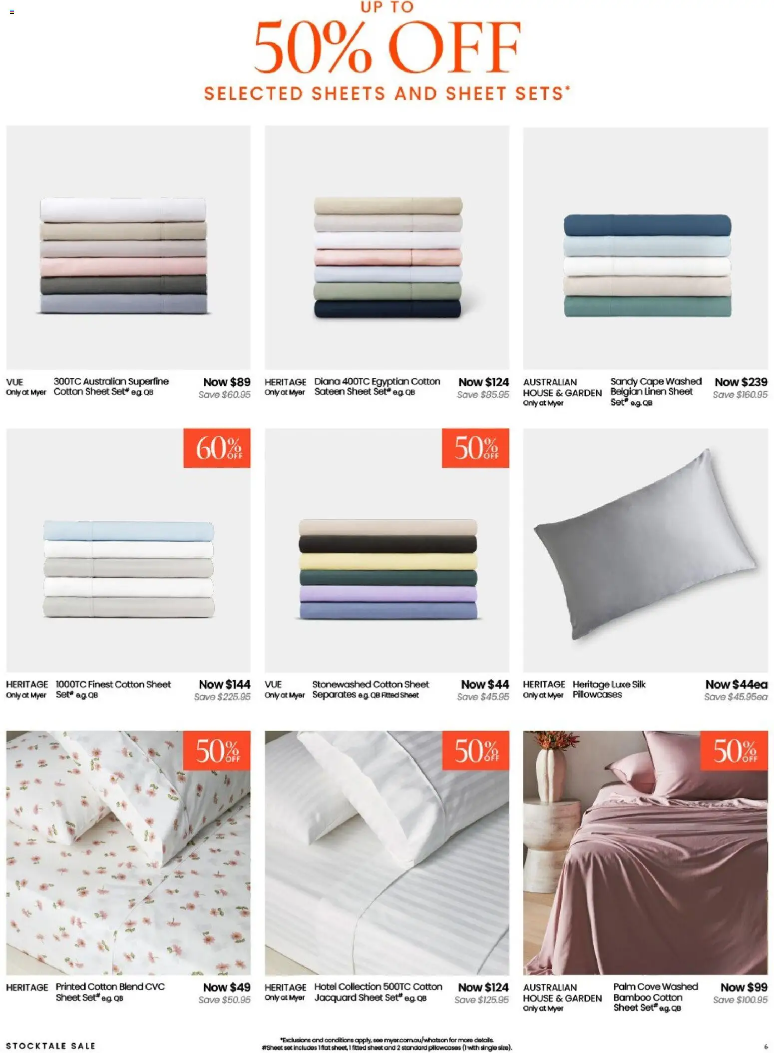 Myer catalogue - valid from 26.12.2025 | Page: 6 | Products: Linen