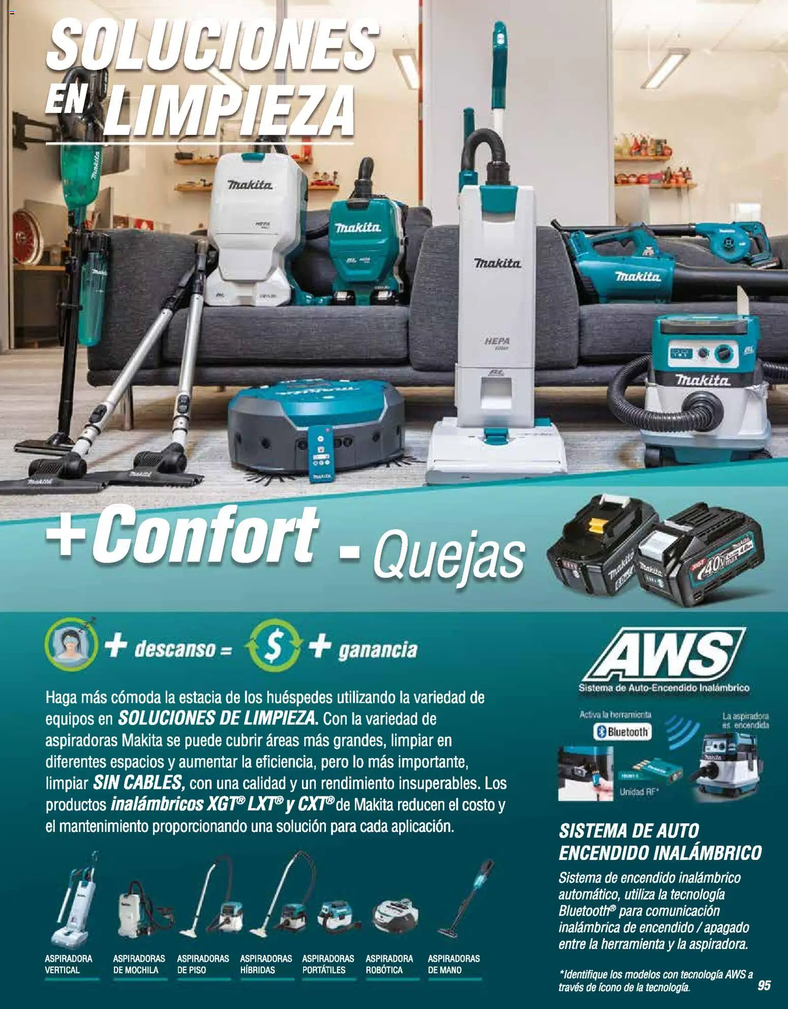 Nuevas ofertas de Makita válidas en toda la República Mexicana desde el 01.01.2024. ¡Encuentra las mejores ofertas en Makita catálogo General! | Página: 95 | Productos: Mochila, Aspiradora