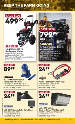 Preview of Princess Auto flyer - 2 Week Sale! from shop Princess Auto valid from 07.04.2026 | Page: 8
