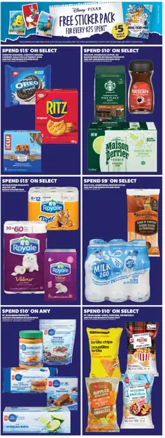 Preview of Real Canadian Superstore weekly flyer / circulaire from shop Real Canadian Superstore valid from 09.04.2026 | Page: 8 | Products: Chips, Milk, Cheese, Chocolate