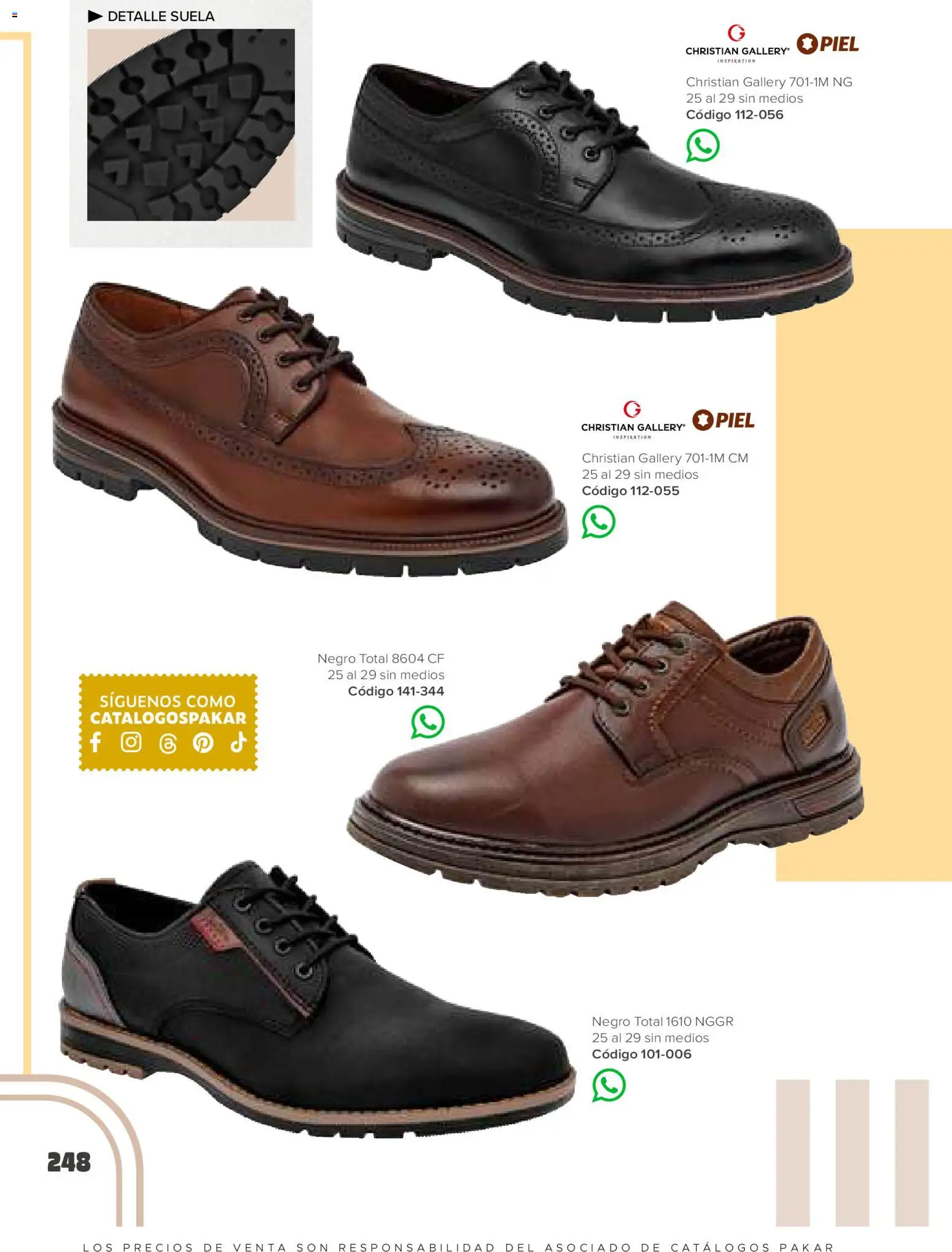 Nuevas ofertas de SC Pakar válidas en toda la República Mexicana desde el 30.01.2026. ¡Encuentra las mejores ofertas en SC Pakar catálogo Hombre! | Página: 248