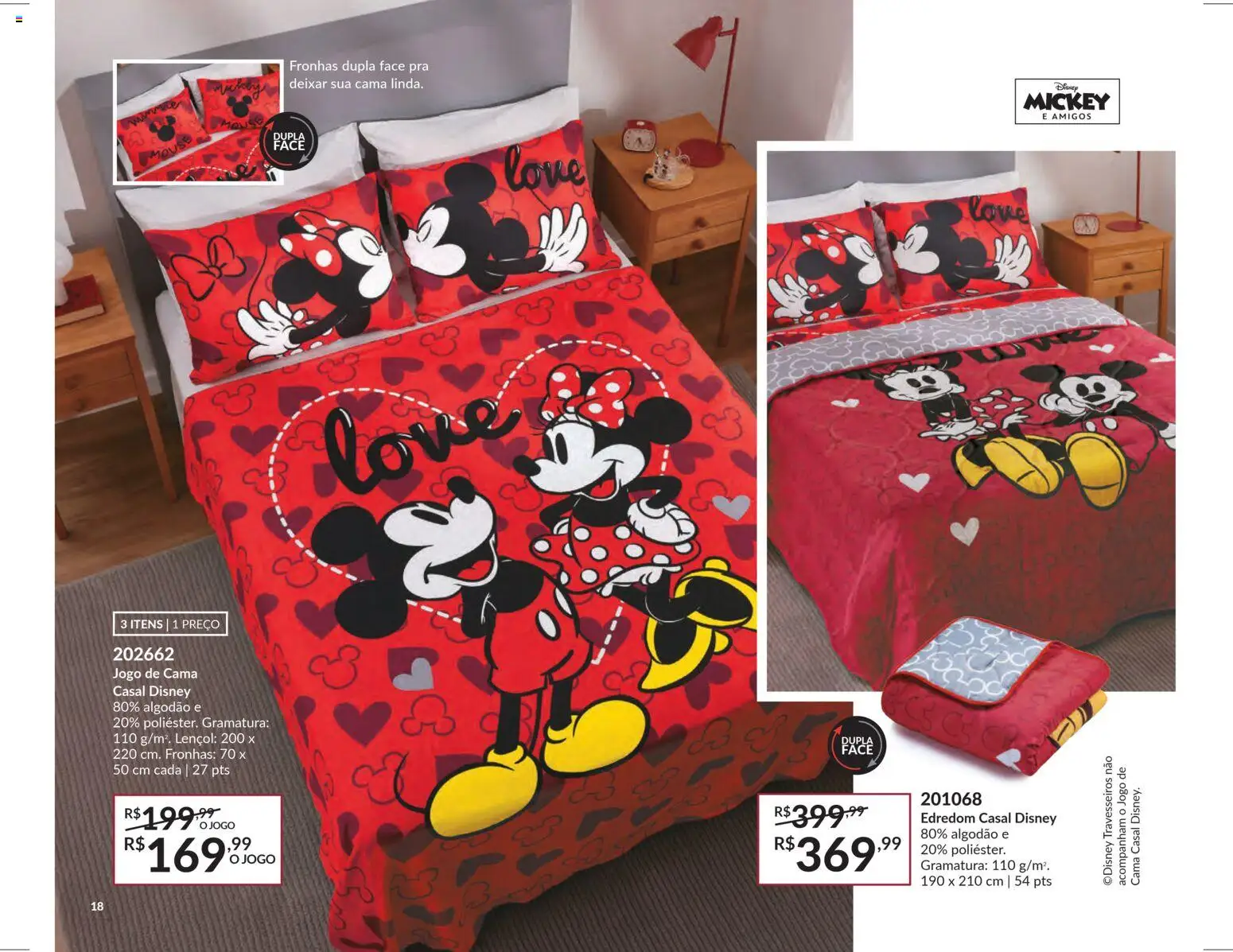 Avon Folheto - válido de 18.02.2026 | Página: 18 | Produtos: Jogo de cama, Edredom, Cama, Lençol