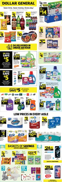 Preview of Dollar General weekly ads valid from 08.03.2026