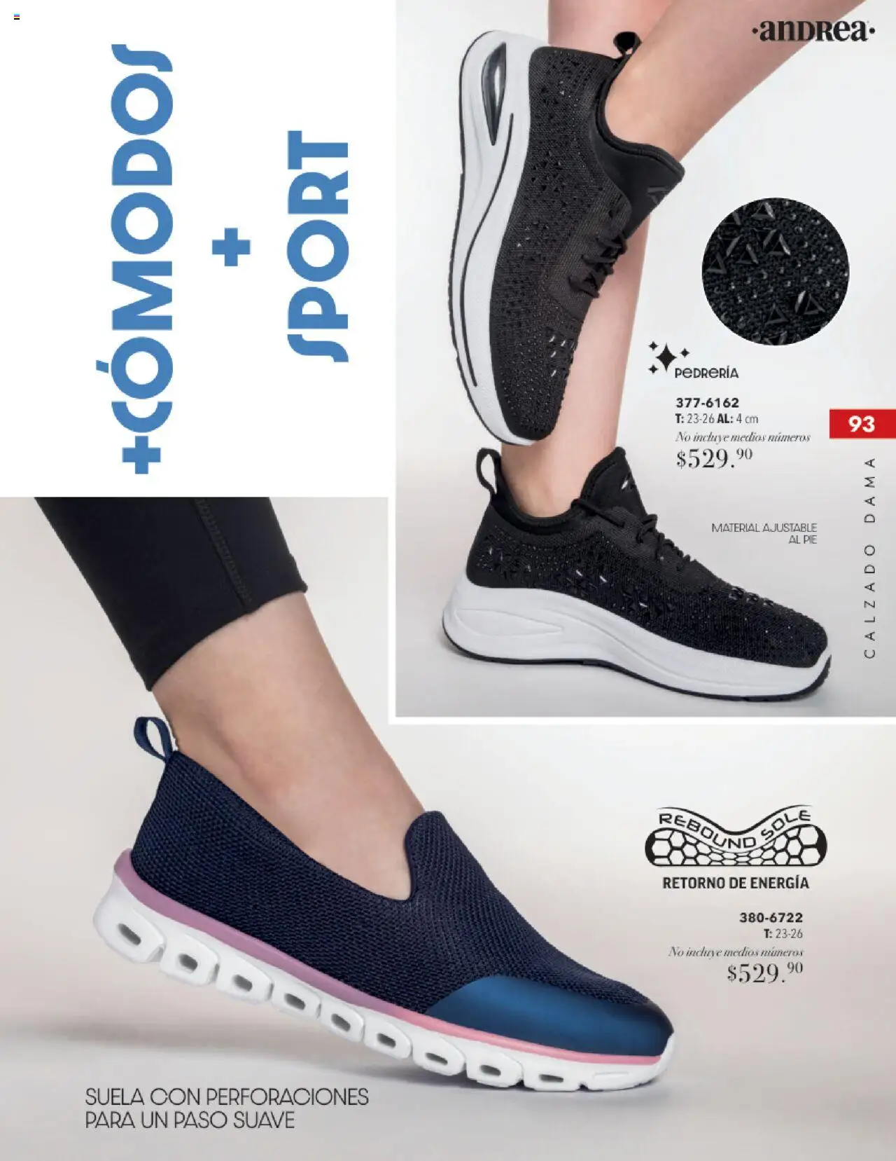 Nuevas ofertas de Andrea válidas en toda la República Mexicana desde el 17.08.2025. ¡Encuentra las mejores ofertas en Andrea - Catálogo Tropical Otoño / Invierno! | Página: 93