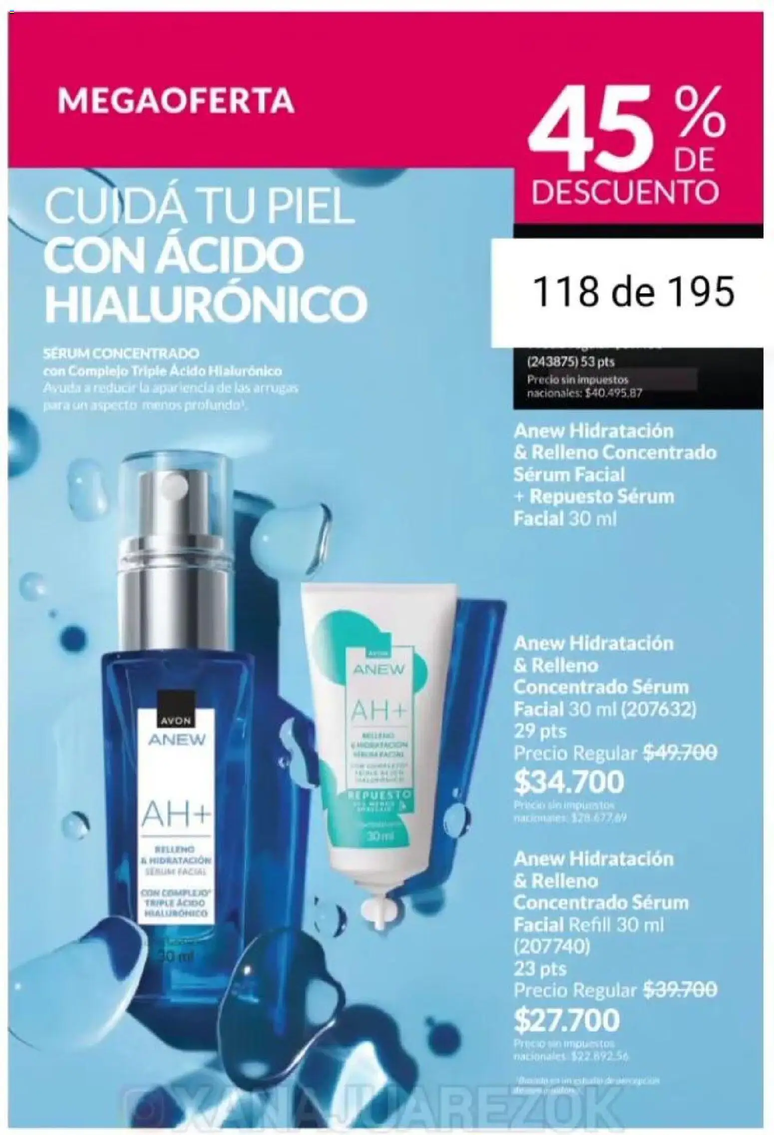 Catálogo AVON Campaña 1/2026 │ válido desde el 01.01.2026 | Página: 108 | Productos: Serum