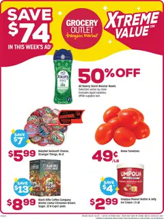 Preview of Grocery Outlet weekly ads valid from 14.01.2026