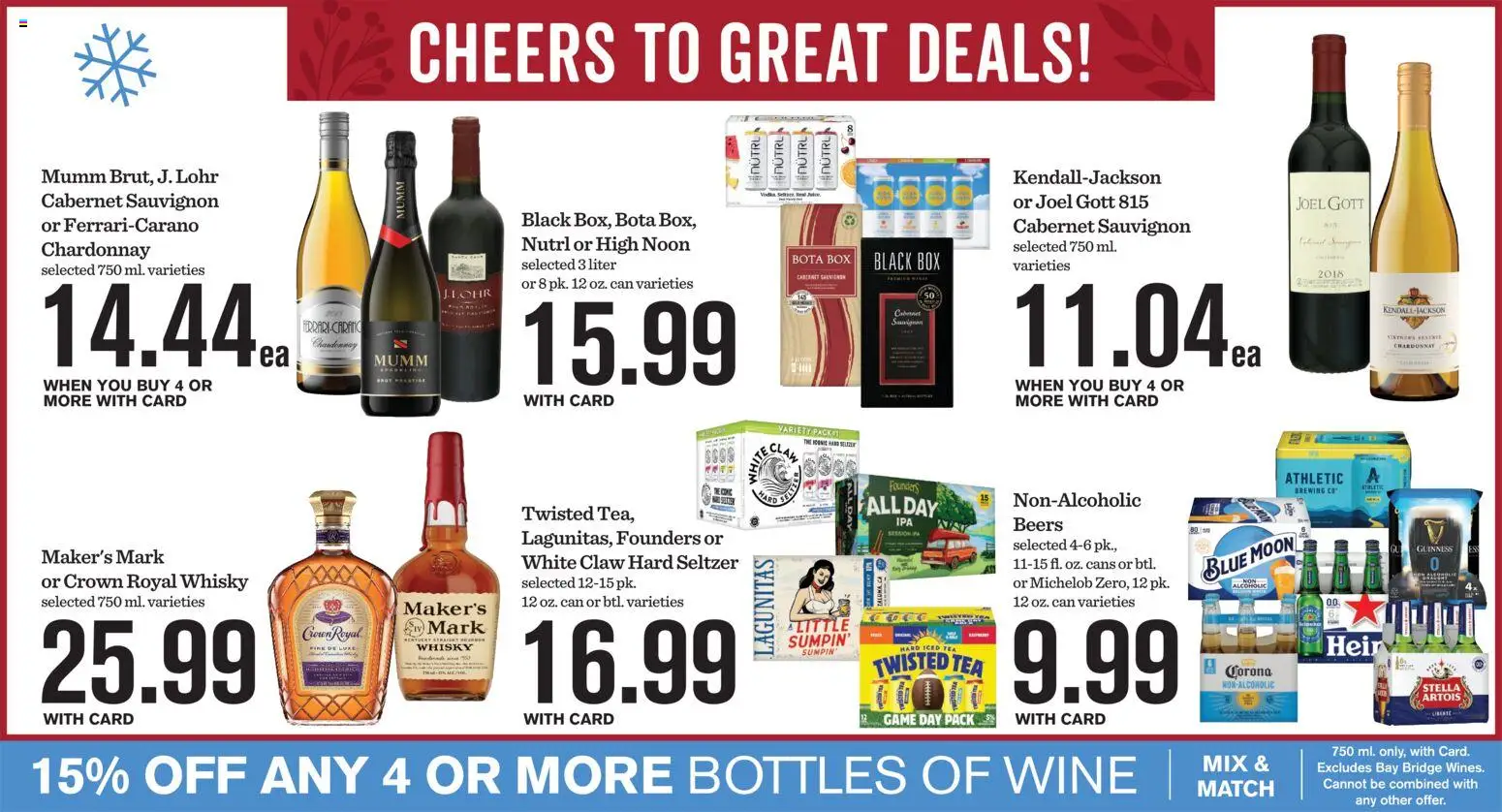 Mariano's Weekly Ad - valid from 17.12.2025 | Page: 8 | Products: Box, Wine, Tea, Game