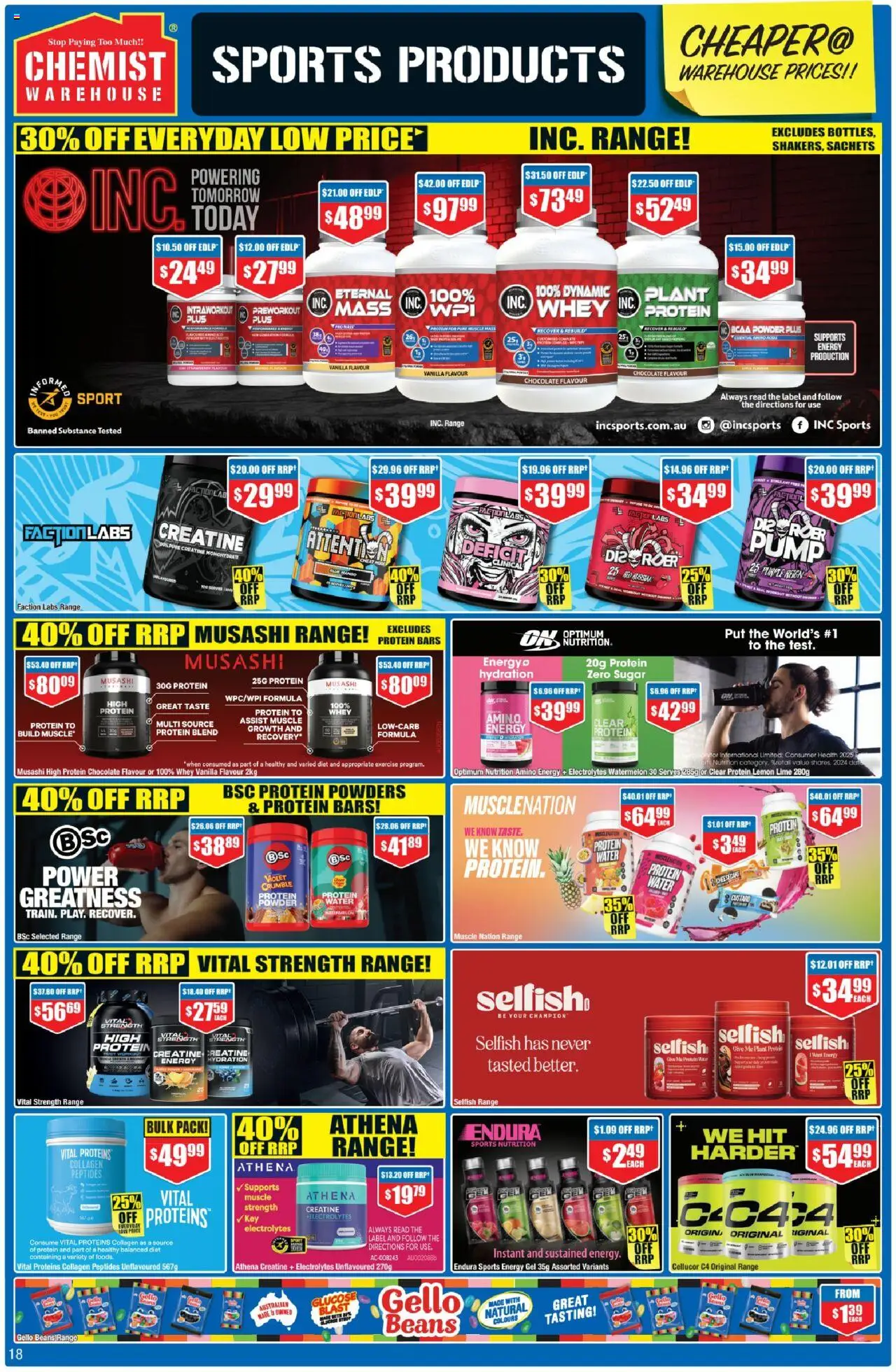Chemist Warehouse catalogue - valid from 26.06.2025 | Page: 18 | Products: Plant, Sugar, Peach, Monitor